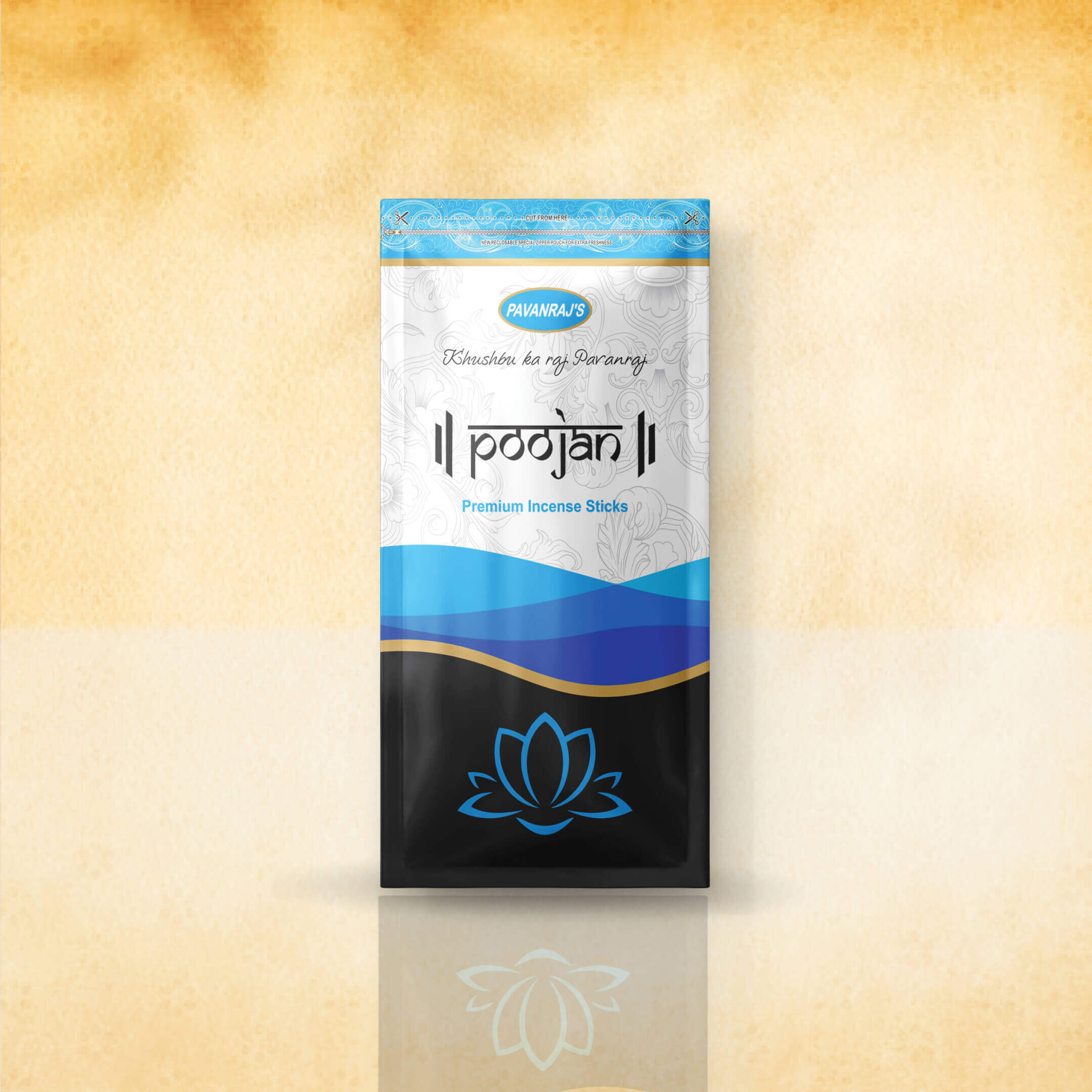 Poojan 140 gm (Zipper)