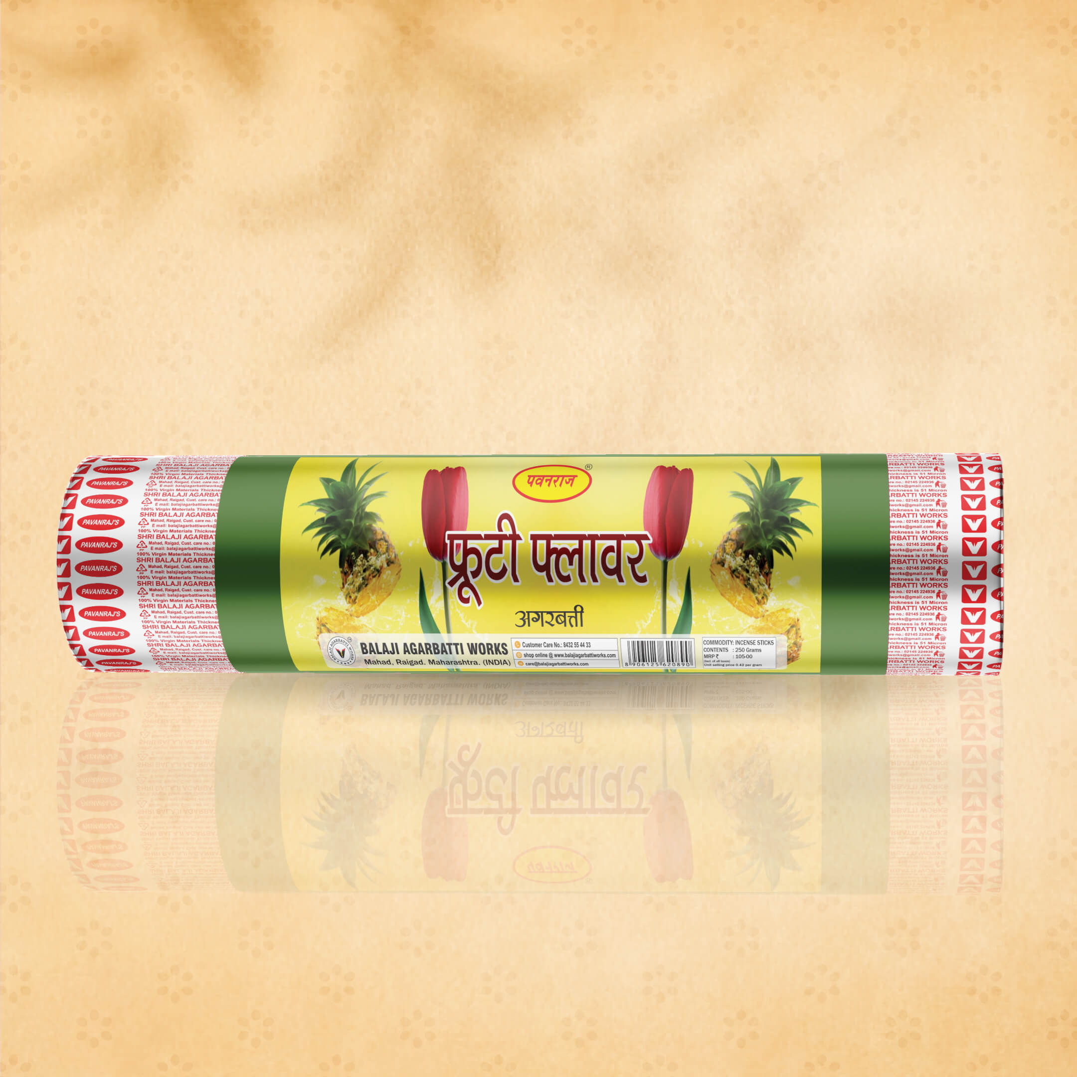 Fruity Flower (Round)