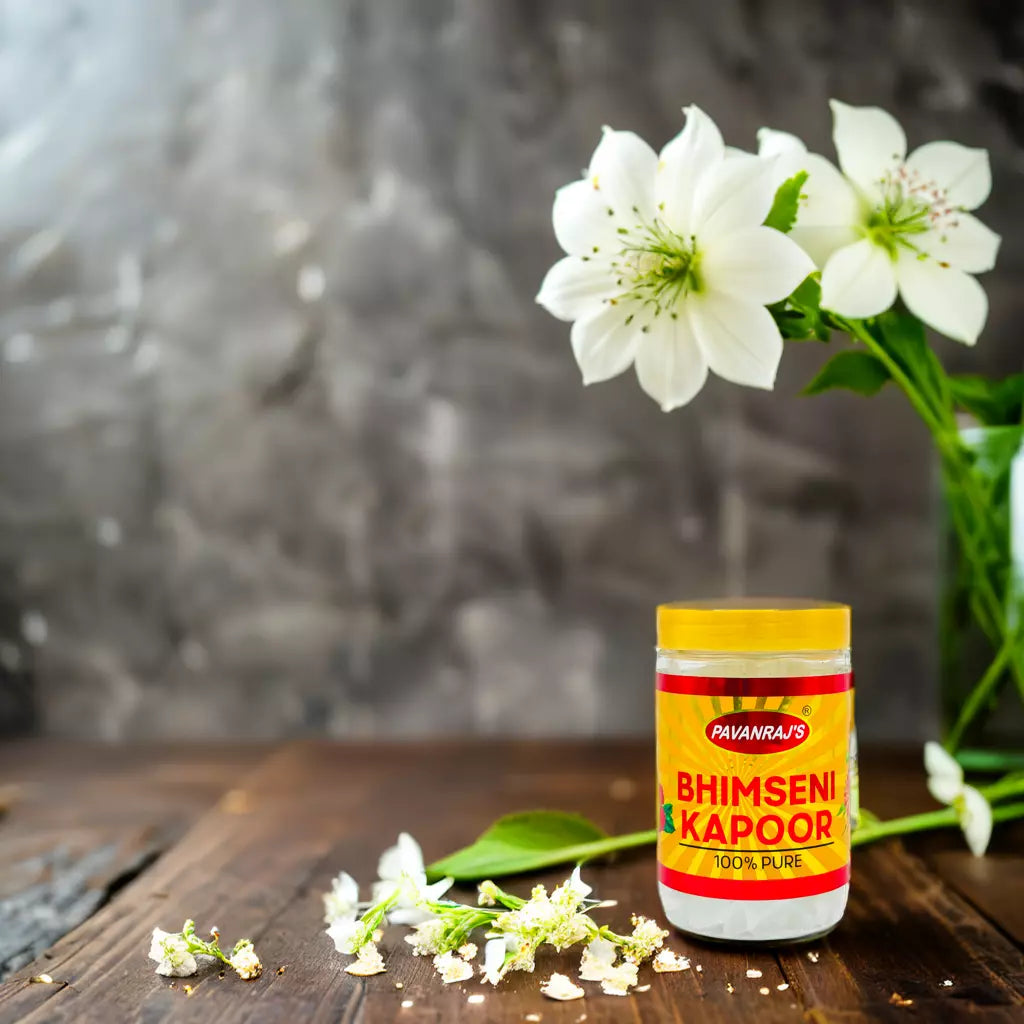 Bhimseni Camphor 100 gm (Jar)