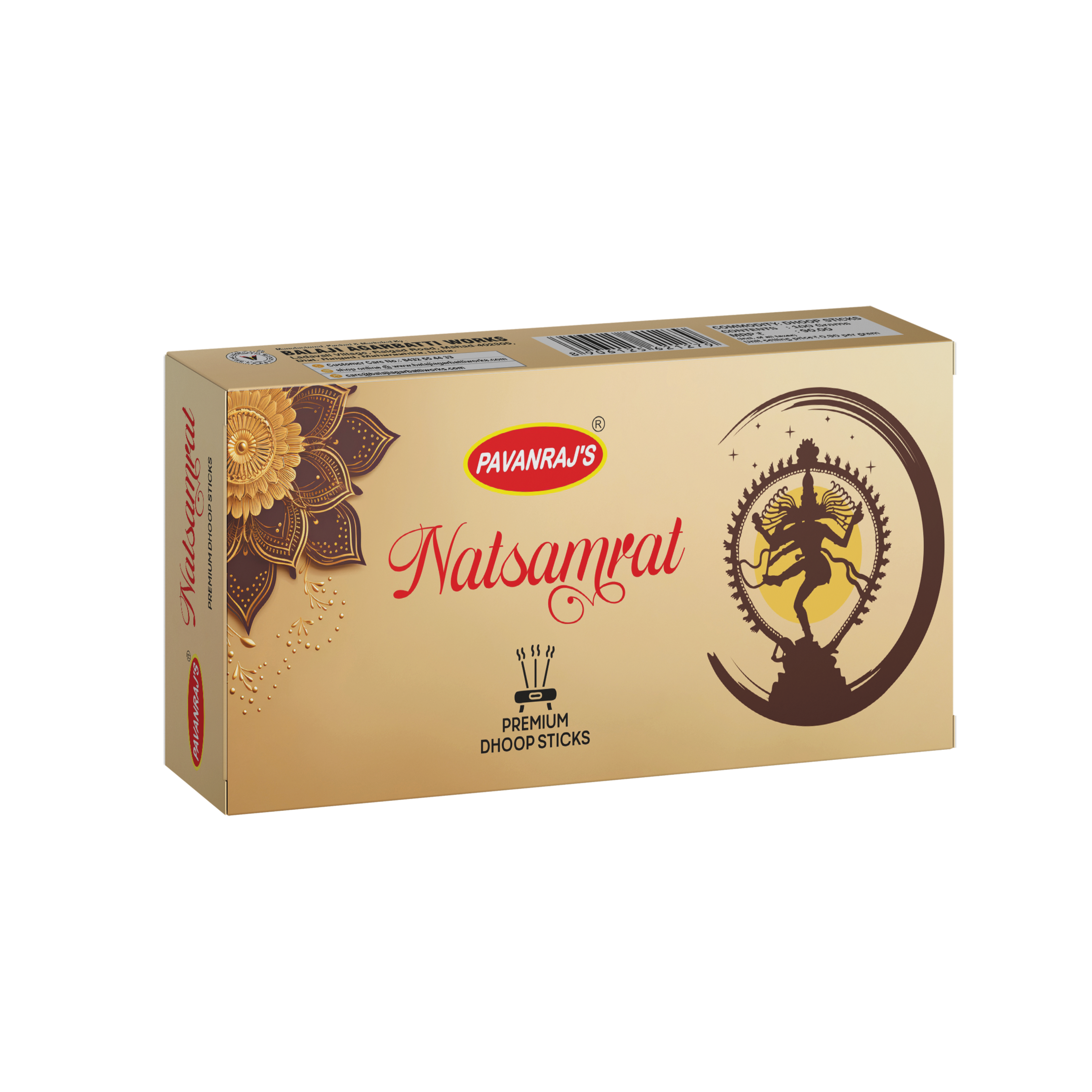 Natsamrat Dhoop Stick 100 gm (Box)