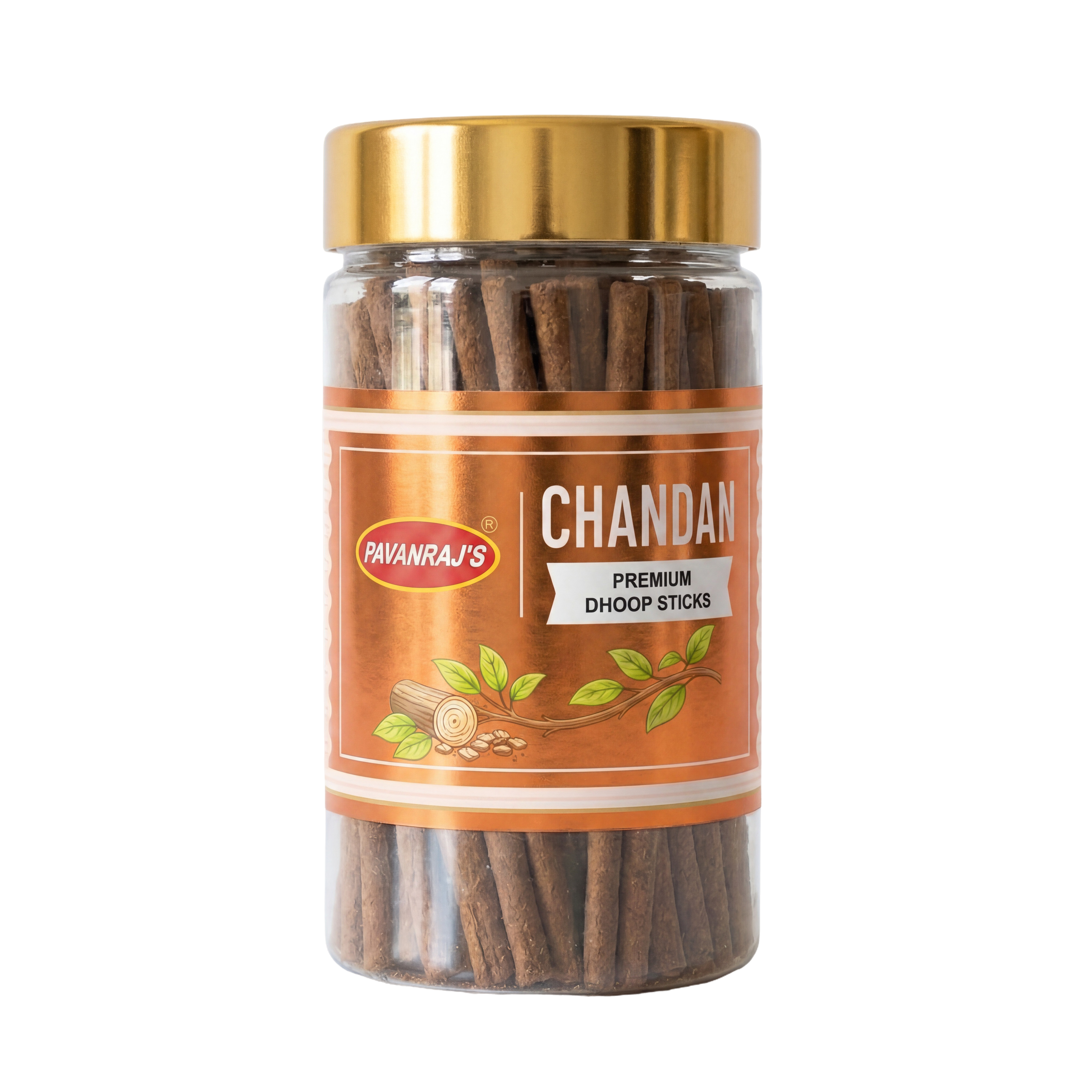 Chandan Dhoop Stick 100 gm (Jar)