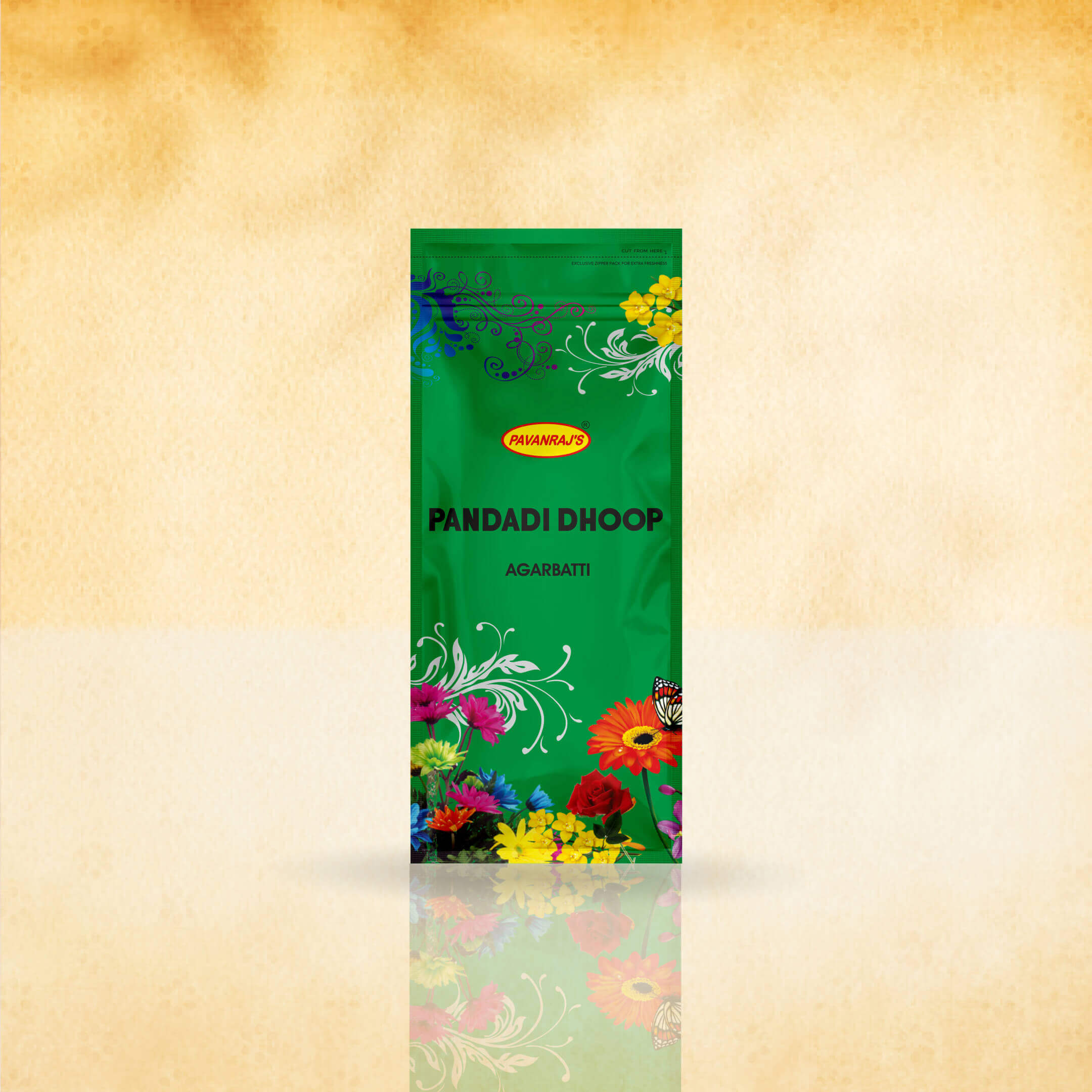 Panadi Dhoop 120 gm (Zipper)