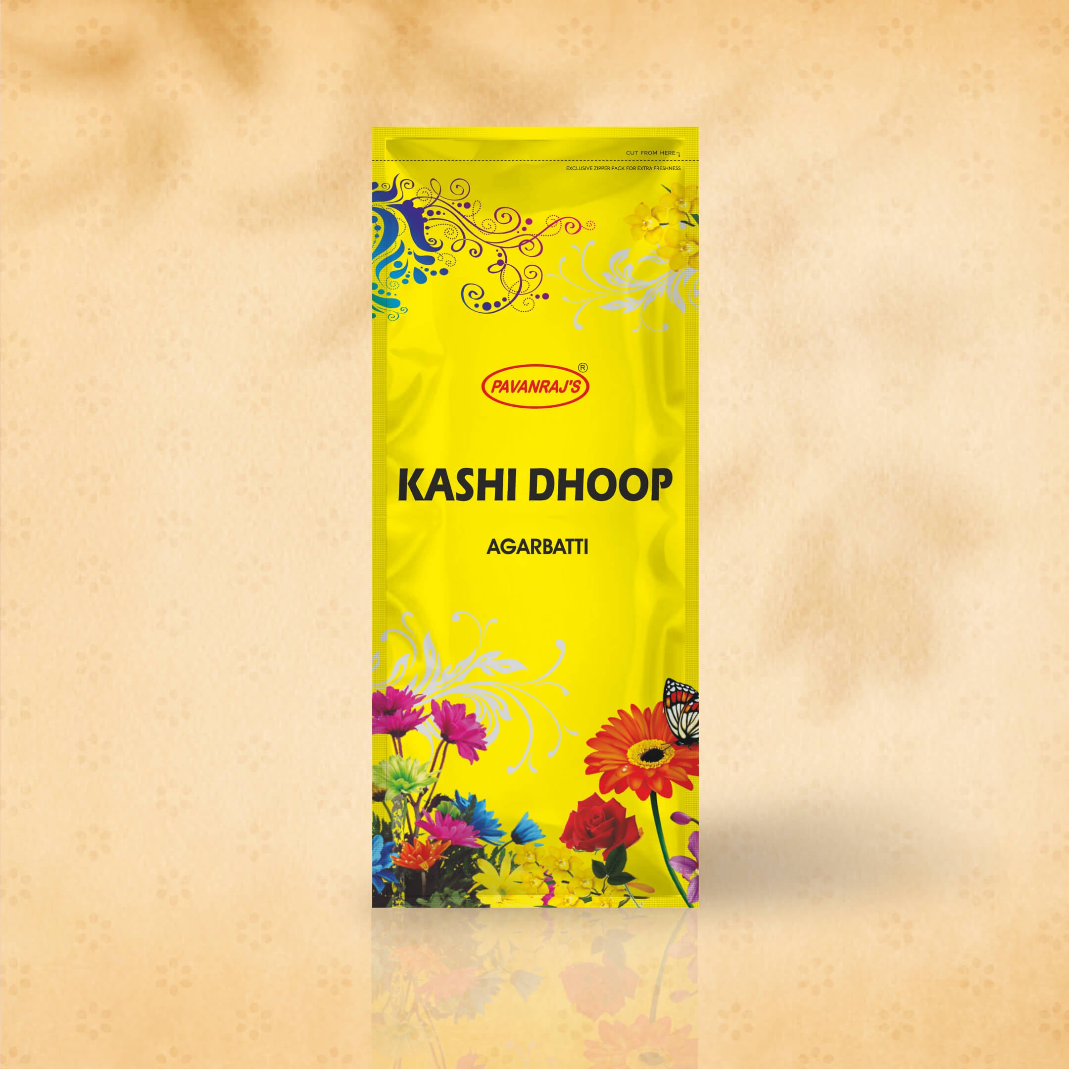 Kashi Dhoop 120 gm (Zipper)
